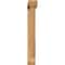 Ekena Millwork Traditional Slat Smooth Bracket w/ Offset Brace, Western Red Cedar, 5 1/2"W x 34"D x 42"H BKT0604X34X42TRA06SWR - alternate 2